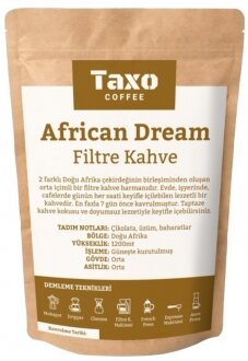 Taxo Coffee African Dream V60 Filtre Kahve 200 gr Kahve kullananlar yorumlar
